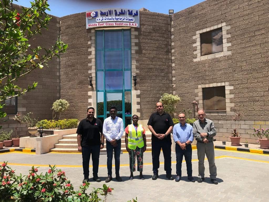 Middle East Glass Containers (MEG-Sadat) facility
